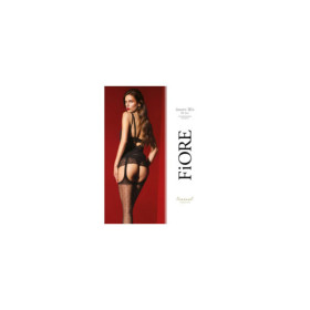 Amore Mio Bas jarretelles 20 DEN -  Noir - Qualité premium